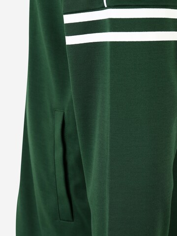 Only & Sons Big & Tall Zip-Up Hoodie in Green