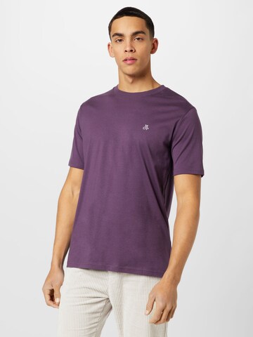 Marc O'Polo T-Shirt  (GOTS) in Lila: predná strana