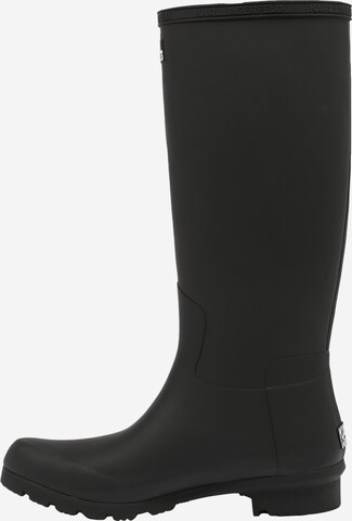 Karl Lagerfeld Rubber Boots in Black
