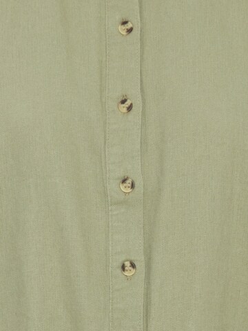 ICHI Blouse 'LINO' in Green