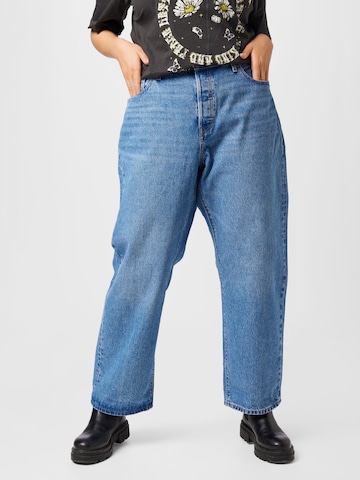Regular Jeans 'Plus 501 '90s' de la Levi's® Plus pe albastru: față