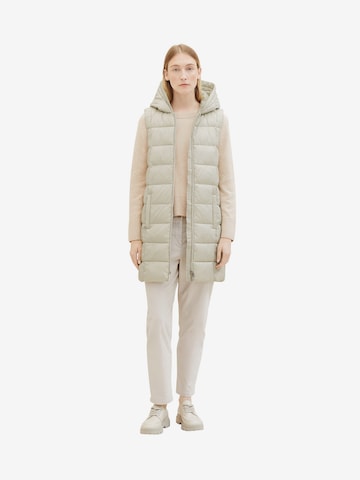 Gilet TOM TAILOR en beige