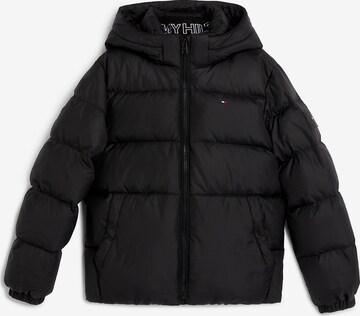 TOMMY HILFIGER Between-Season Jacket in Black: front