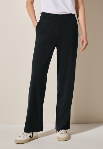 CECIL Loose fit Pants in Black: front
