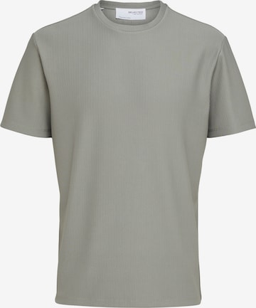 SELECTED HOMME قميص بلون رمادي: الأمام