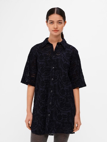 Robe-chemise 'BODIE' OBJECT en noir : devant