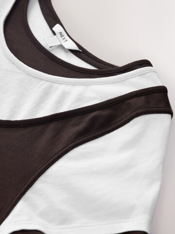 Next - Camisa em castanho