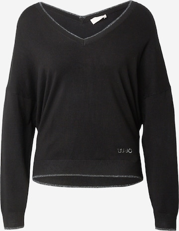 Liu Jo Sweater 'MAGLIA CHIUSA' in Black: front