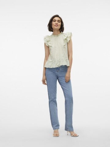 VERO MODA Blouse 'VMKammy' in Groen