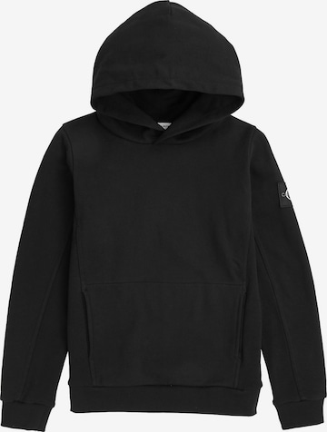 Calvin Klein Jeans Sweatshirt in Schwarz: predná strana