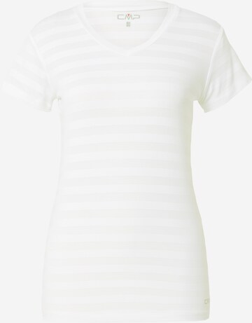 CMP Functioneel shirt in Wit: voorkant