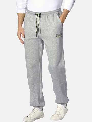 Loosefit Pantalon ' Ivarulf ' Jan Vanderstorm en gris : devant