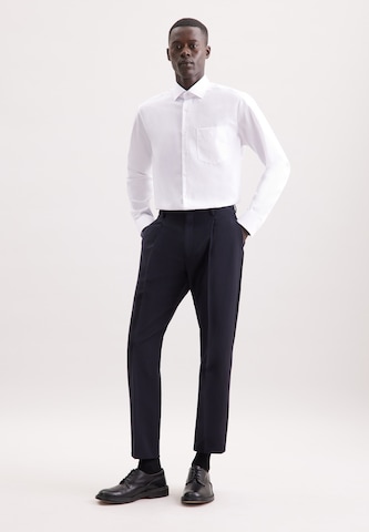 Coupe regular Chemise business SEIDENSTICKER en blanc