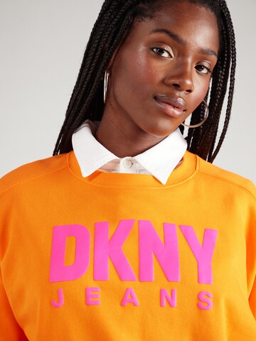 DKNY Sweatshirt in Oranje