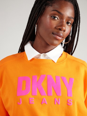 DKNY Mikina – oranžová