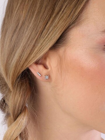 Lucardi Oorbellen in Zilver