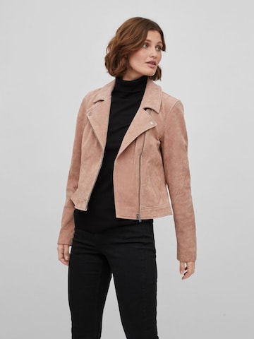 VILA Between-Season Jacket in Brown: front