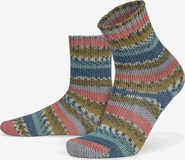 Chaussettes normani en mélange de couleurs : devant