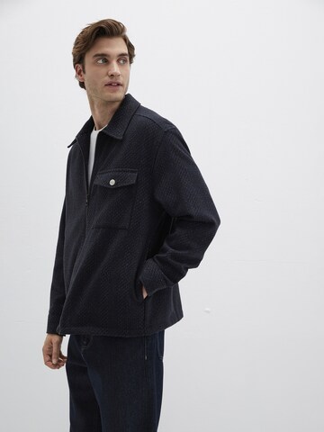 Mavi Comfort Fit Hemd in Grau