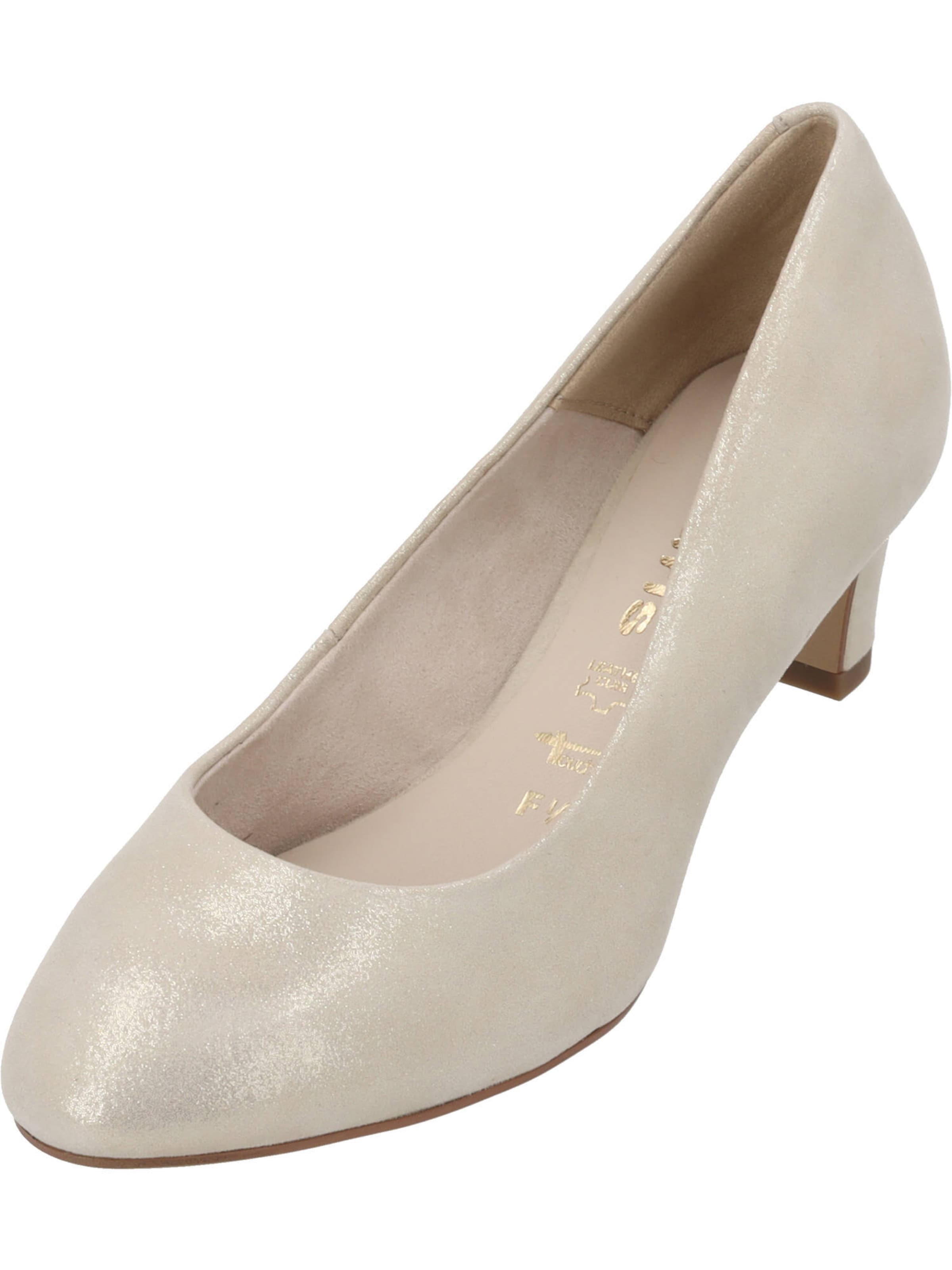Tamaris Pumps in Beige: voorkant