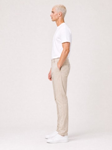 yazubi Slim fit Chino Pants 'Kyle' in Beige
