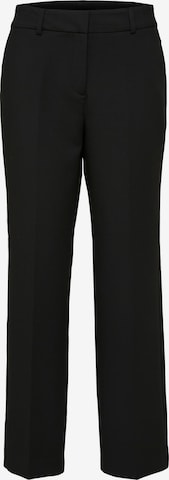 Selected Femme Tall Pleated Pants 'RITA' in Black: front
