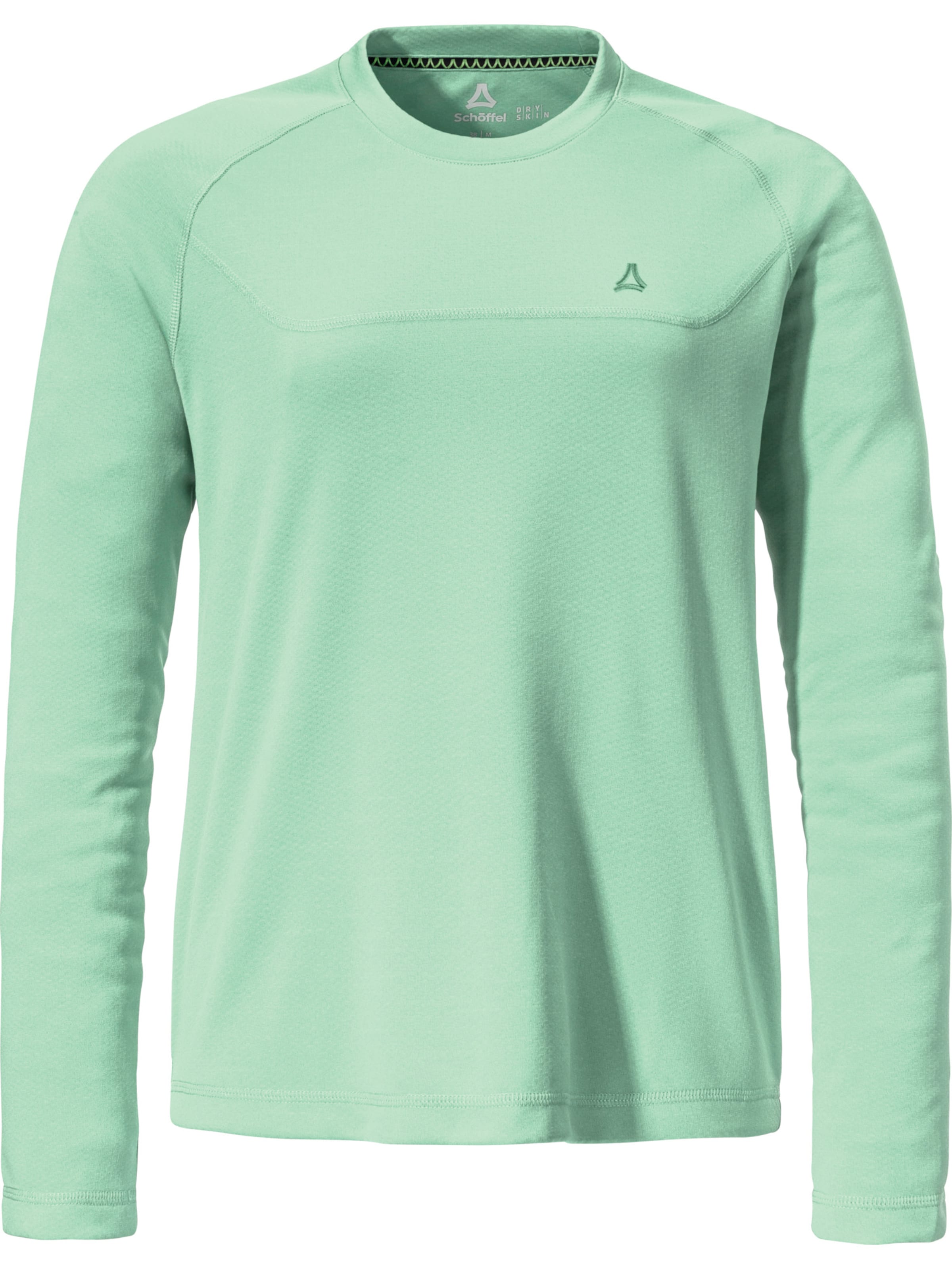 Schöffel T-shirt fonctionnel ' Hiking CIRC Longsleeve Style Smue WMS ' en vert clair, Vue avec produit