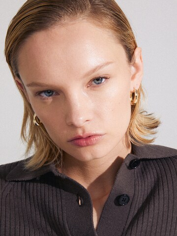 Pilgrim Earrings 'Asher' in Gold: front