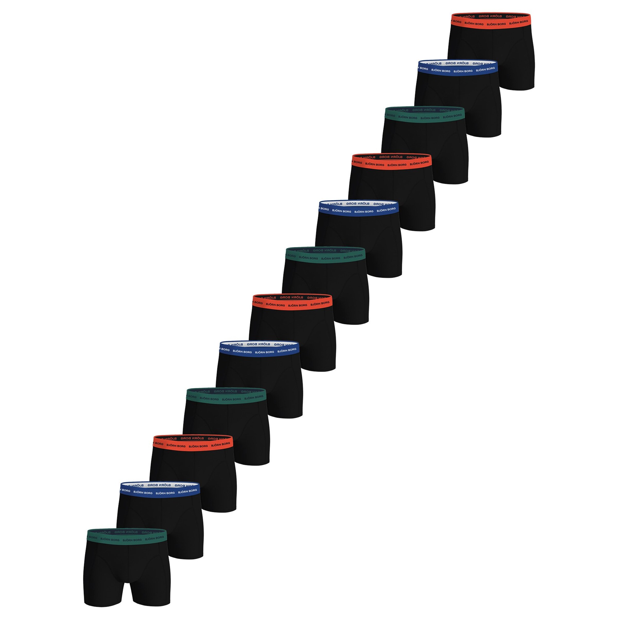 BJÖRN BORG Sportsunderbukser i sort: forside