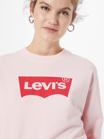 LEVI'S ® Μπλούζα φούτερ σε ροζ