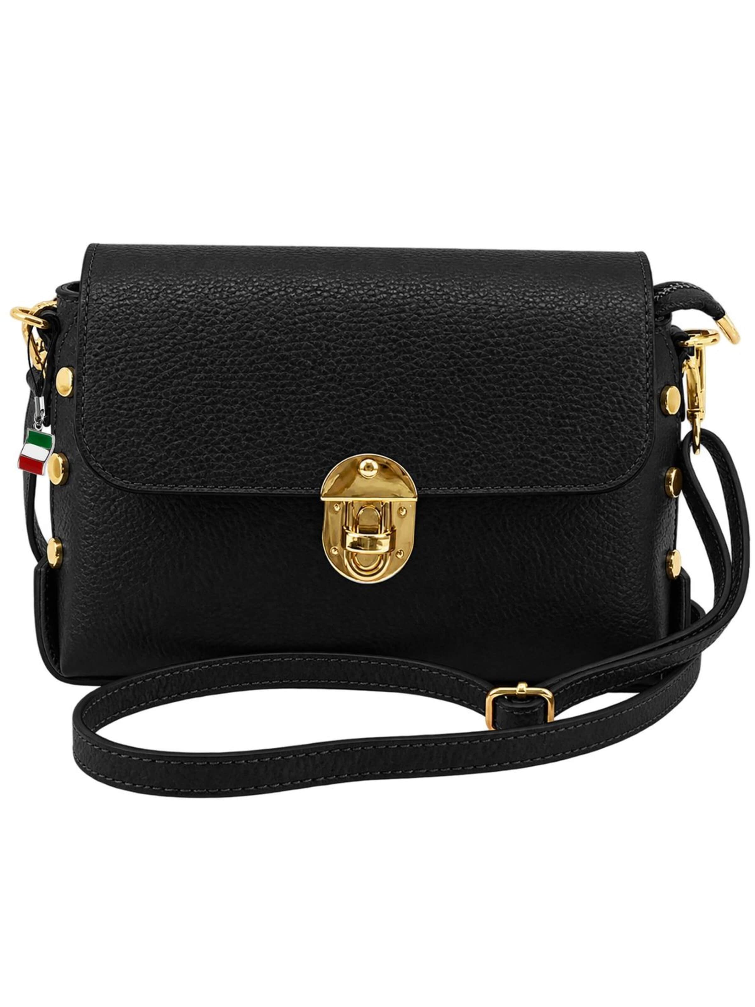 Sac à bandoulière Florence en noir : devant