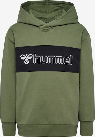Hummel Sweatshirt 'Atlas' in Groen: voorkant