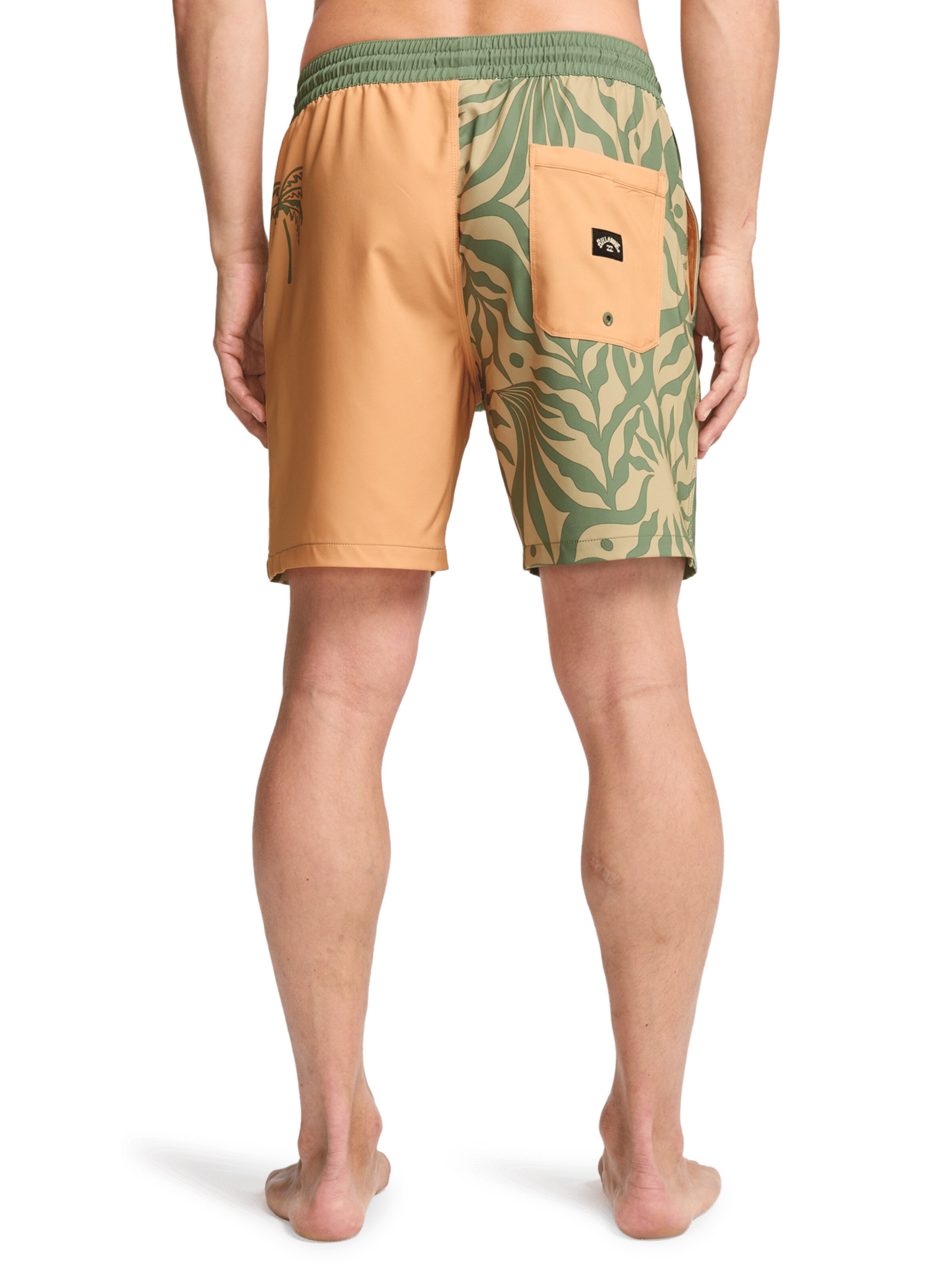 BILLABONG Badeshorts 'Reflection Layback' in Grün