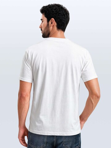 Neverless Shirt 'Shark' in White