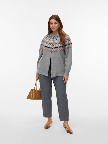 Vero Moda Curve Knit cardigan 'VMCTammy' in Grey