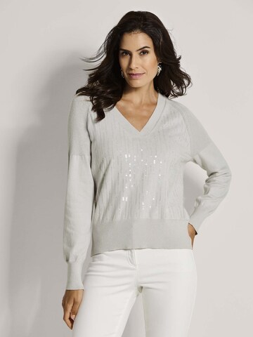 Pull-over MADELEINE en blanc : devant