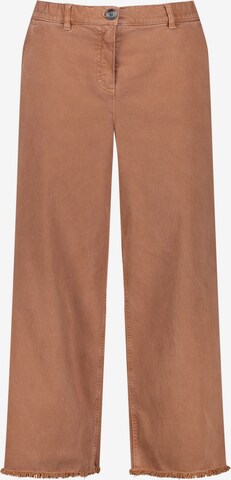 SAMOON Jeans in Brown: front