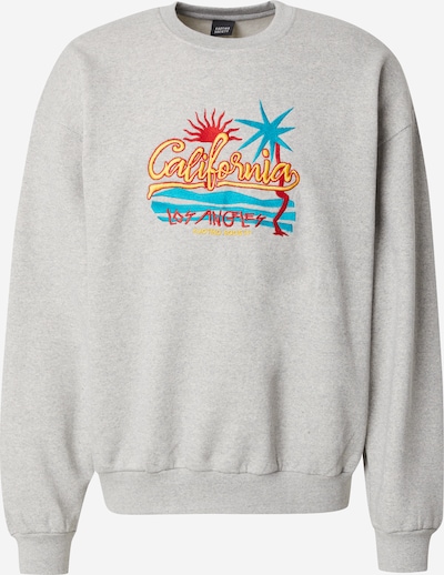 Kaotiko Collegepaita 'LOS ANGELES' värissä vaaleansininen / harmaa / oranssi / punainen, Tuotenäkymä