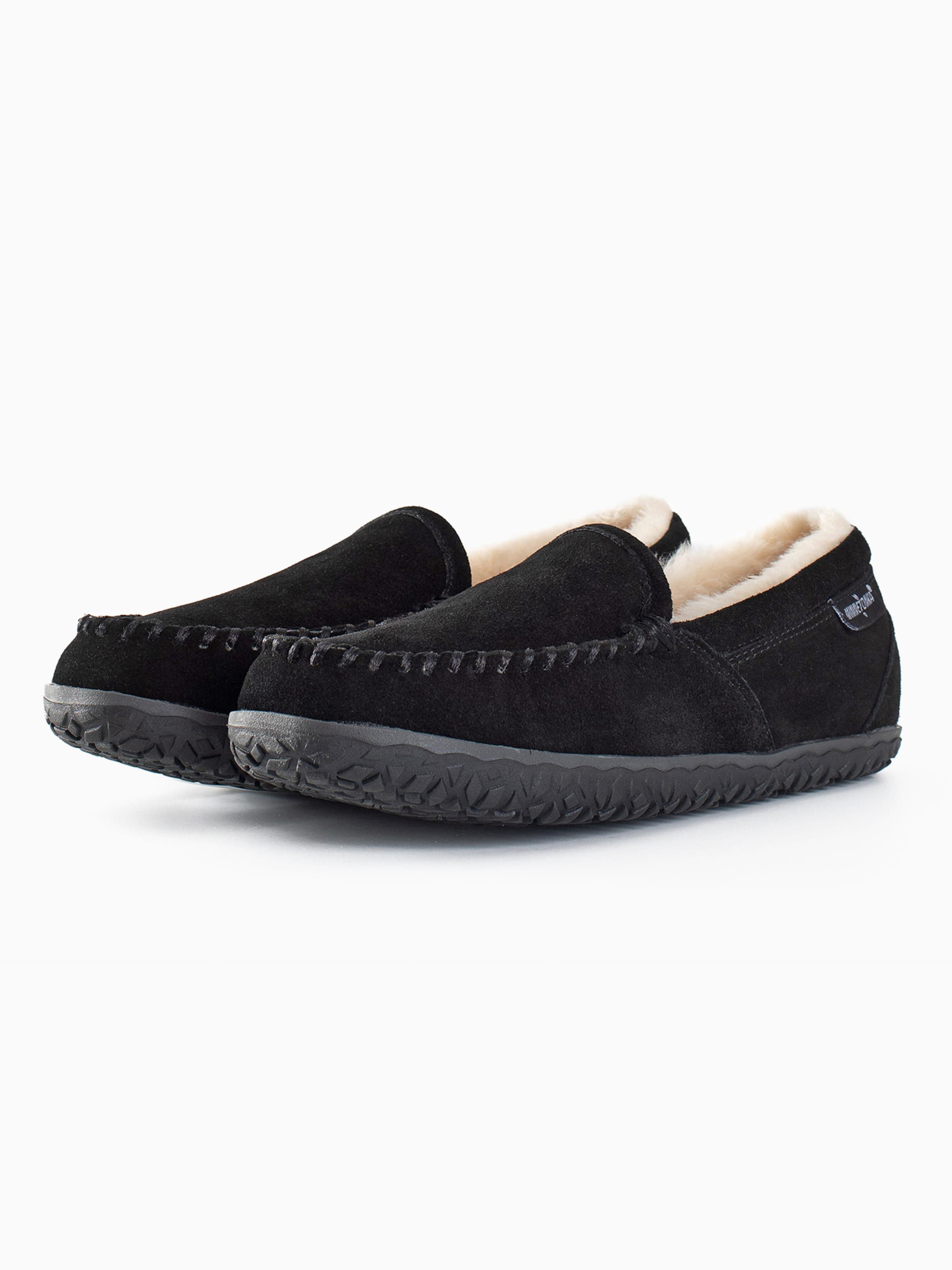 Frauen Halbschuhe Minnetonka Mokassin 'Tempe' in Schwarz - YV82165 Frauen Halbschuhe Minnetonka Mokassin 'Tempe' in Schwarz - YV82165
