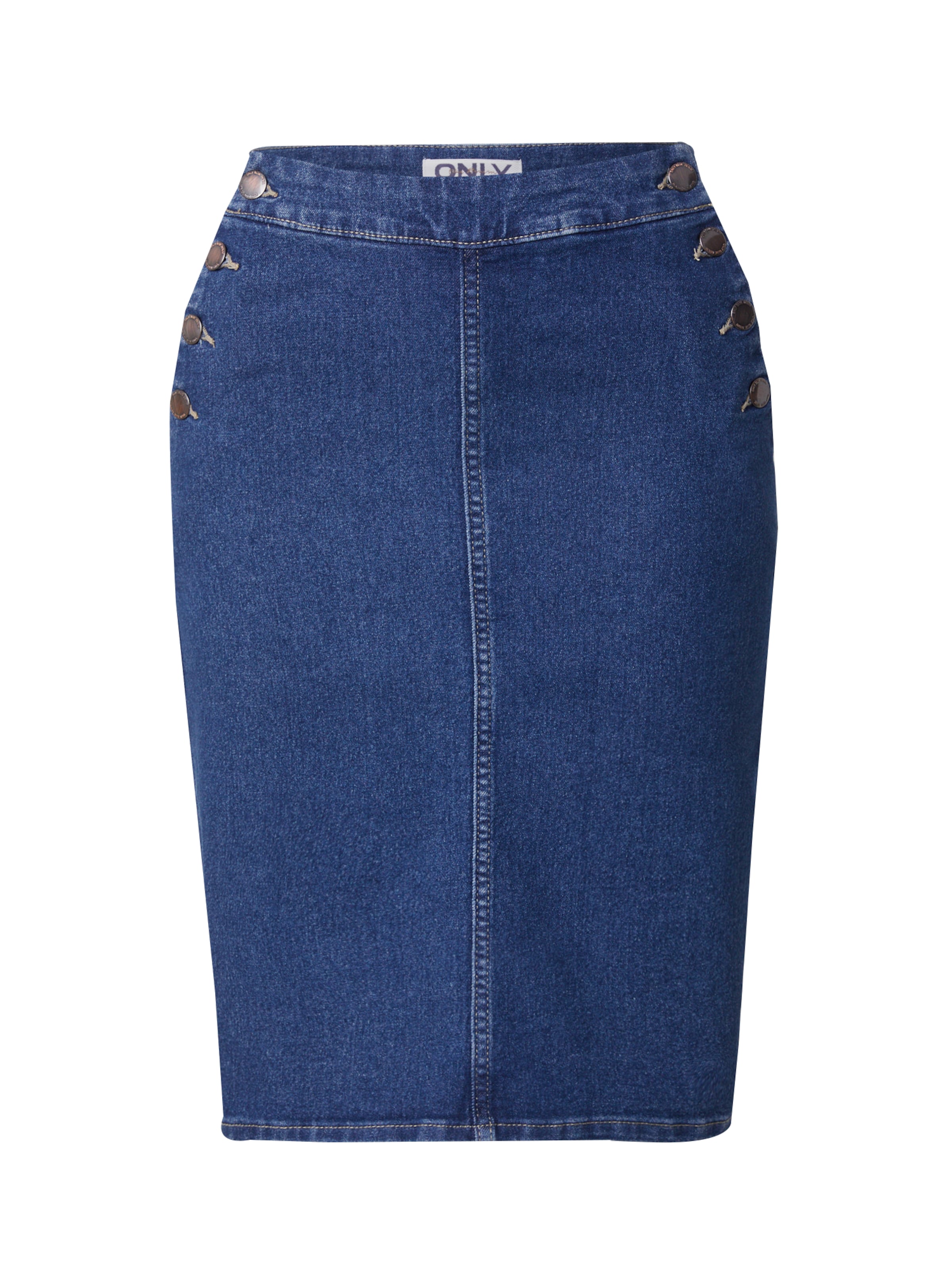 Jupe 'ONLHush' ONLY en bleu : devant