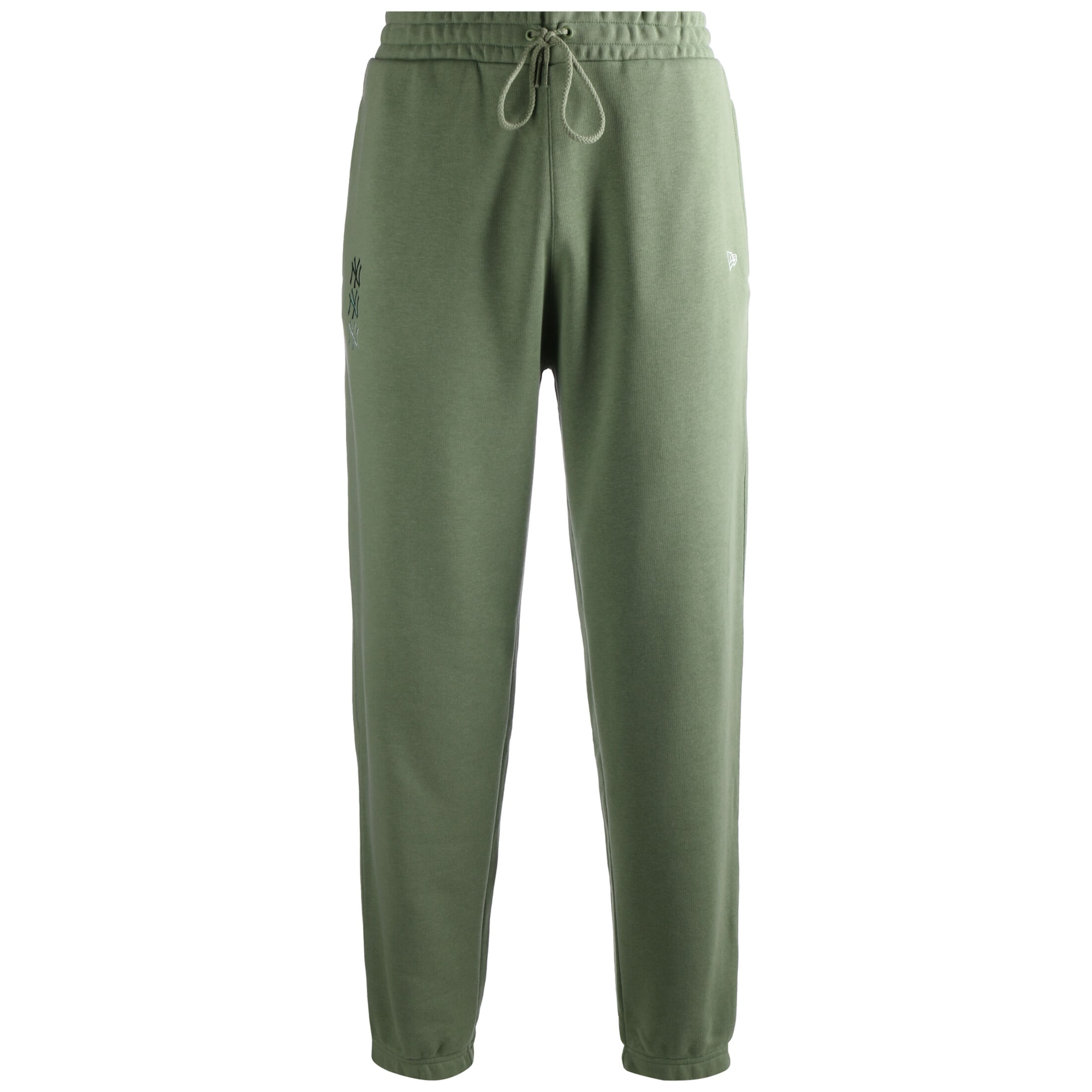 NEW ERA Tapered Pants 'MLB New York Yankees' in Green: front