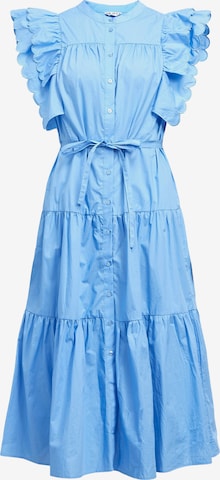 OBJECT Blusekjole 'HOPE' i blå: forside