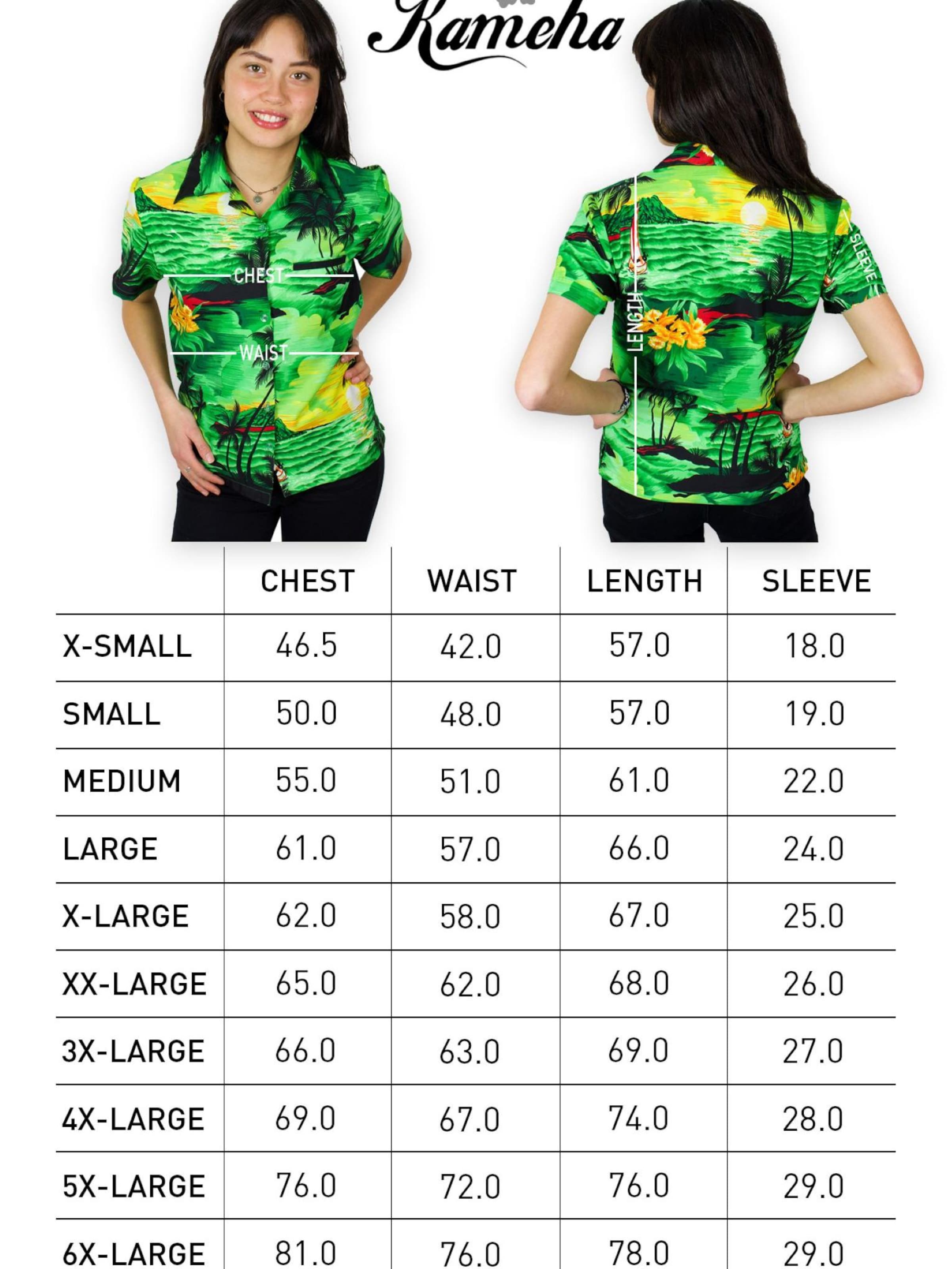 King Kameha Bluse 'Surf'‌‌‌‌‌‌‌‌‌ in Grün