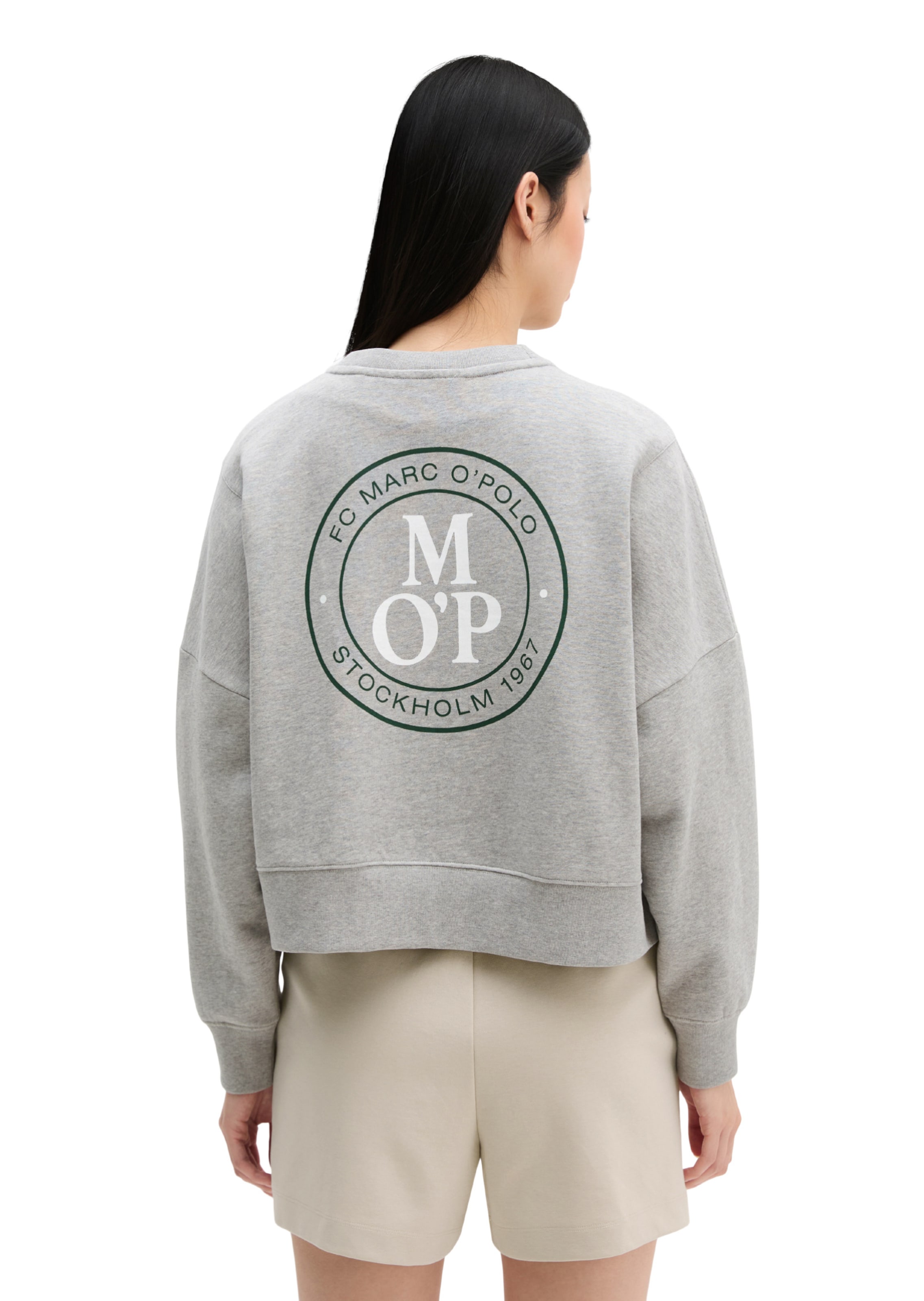 Marc O'Polo Sweatshirt in Grau