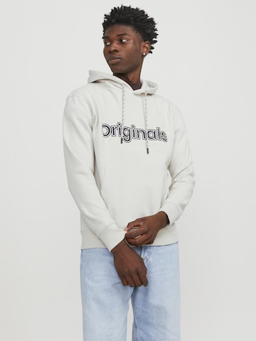 Felpa 'JORLakewood' di JACK & JONES in beige: frontale