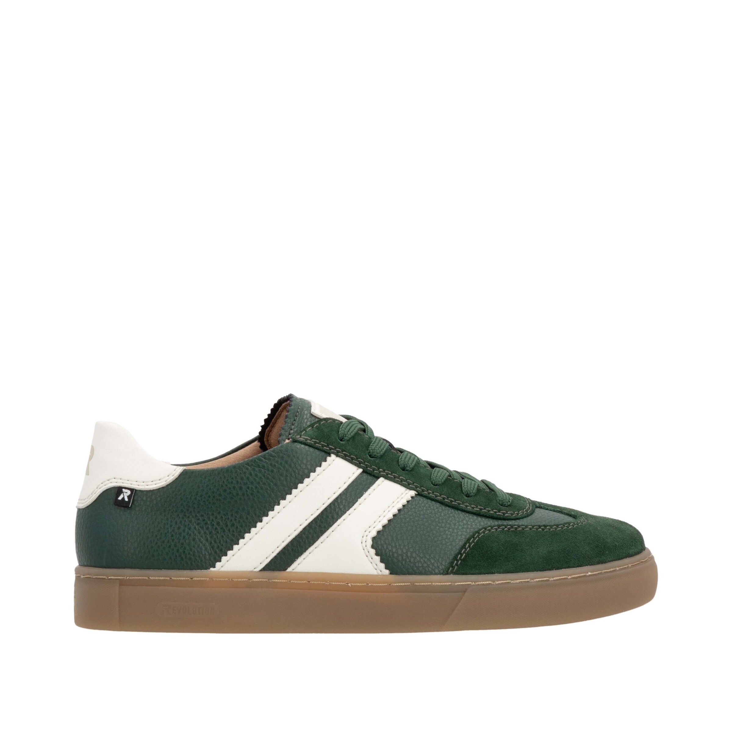 Sneaker bassa 'U0707' di Rieker Sport in verde