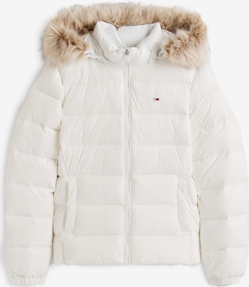 Tommy Jeans Зимняя куртка в Белый: спереди