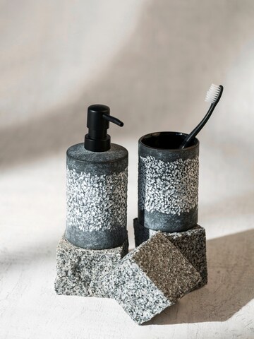 Wenko Bad-Accessoire Set 'Anfo' in Grau