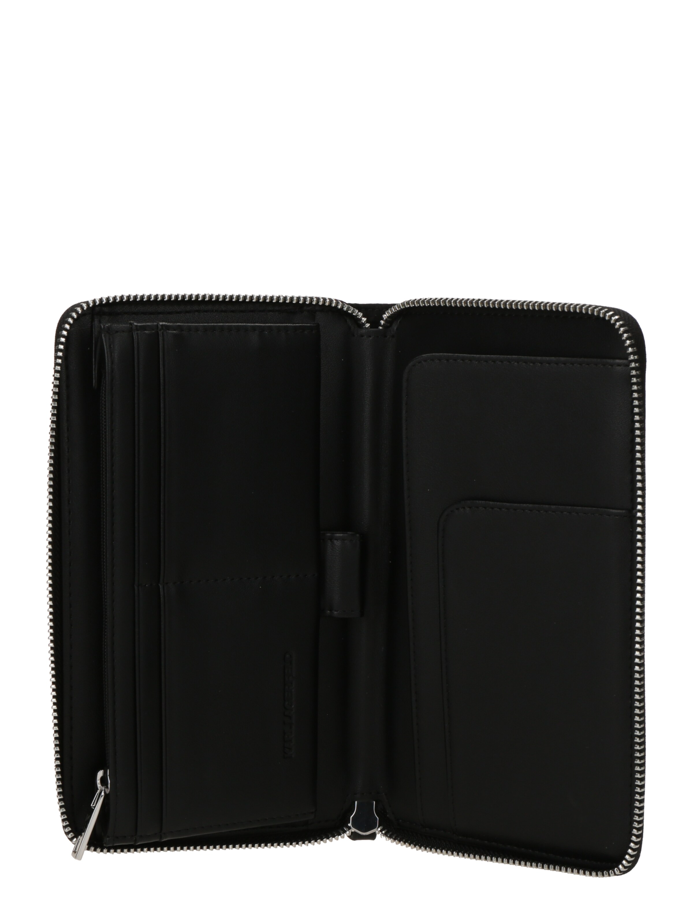 Porte-monnaies 'IKONIK 2.0' Karl Lagerfeld en noir