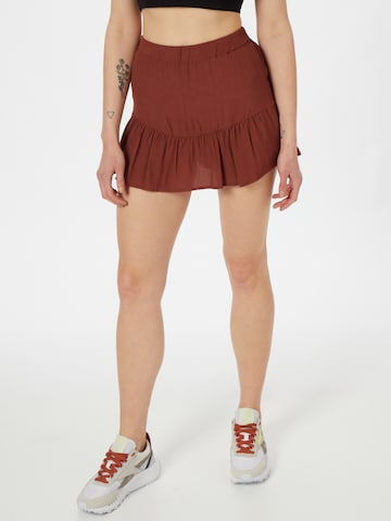 ABOUT YOU Skirt 'Noelle' in Brown: front